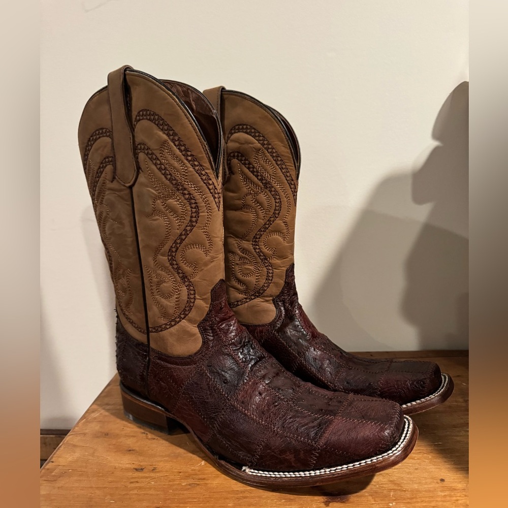 Circle G Two-Tone Western Boots